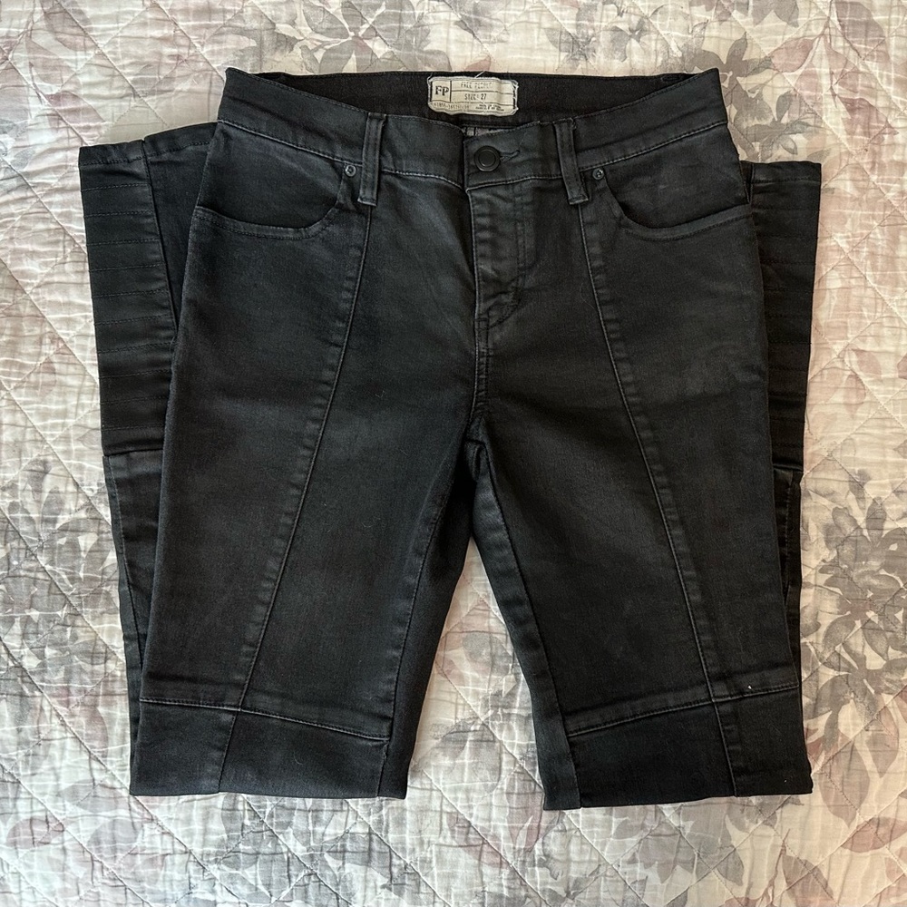 Black Free People Jeans